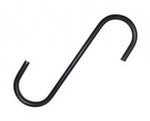 Black S-Hook - 6" - EBL6