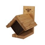 Diamond Western Cedar Mason Bee Shelter