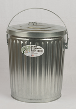 10 Gal. Galv. Can w/ Lid