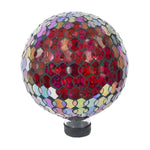 Helix Iridescent Mosaic Gazing Globe