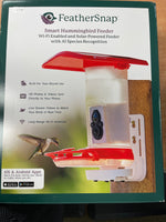 Feathers snap smart hummingbird feeder