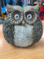 ALPINE SOLAR OWL STAUARY