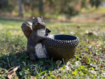 Squirrel Planter (4" pot) Resin Sculpture - Michael Carr Designs 80081