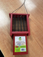 Tail prop suet feeder