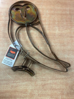 Ancient graffiti owl wall art