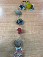 Apricot mint Large Multi Colored Chain