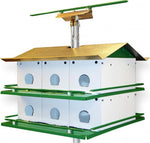 Purple Martin House - Complete Kit with 14' Pole - Nature House MSS12R