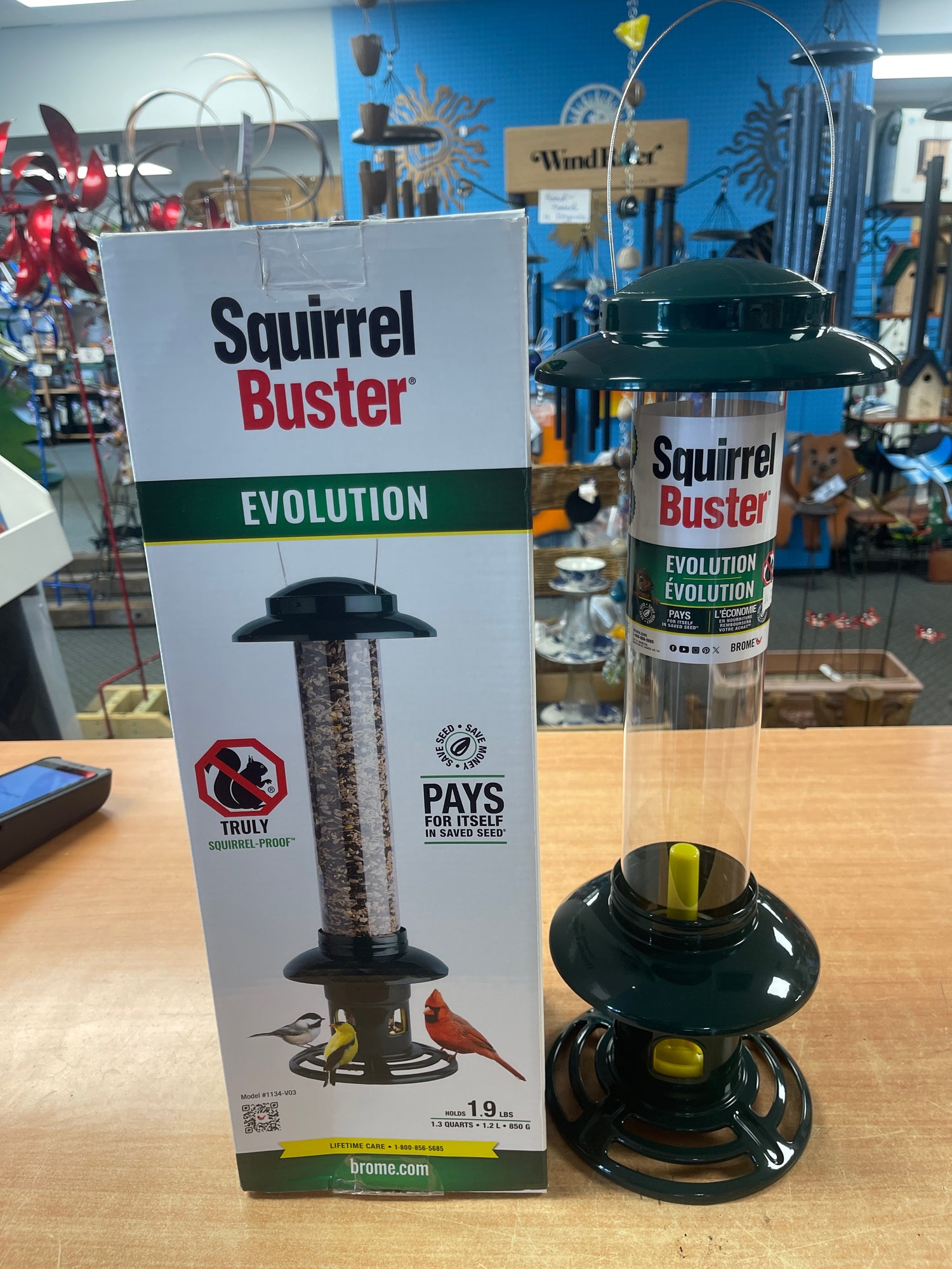 Squirrel buster evolution