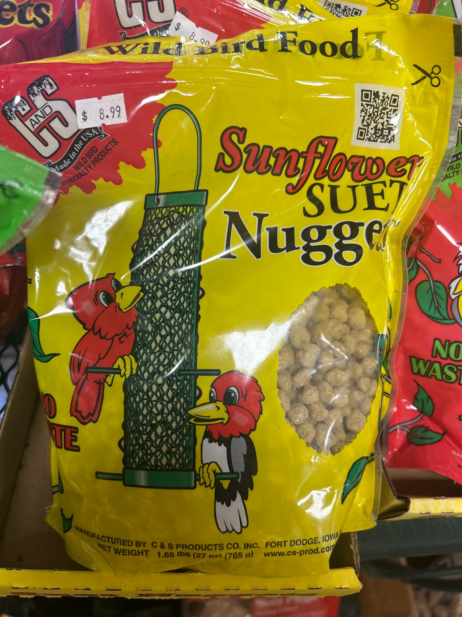 Sunflower Suet Nuggets