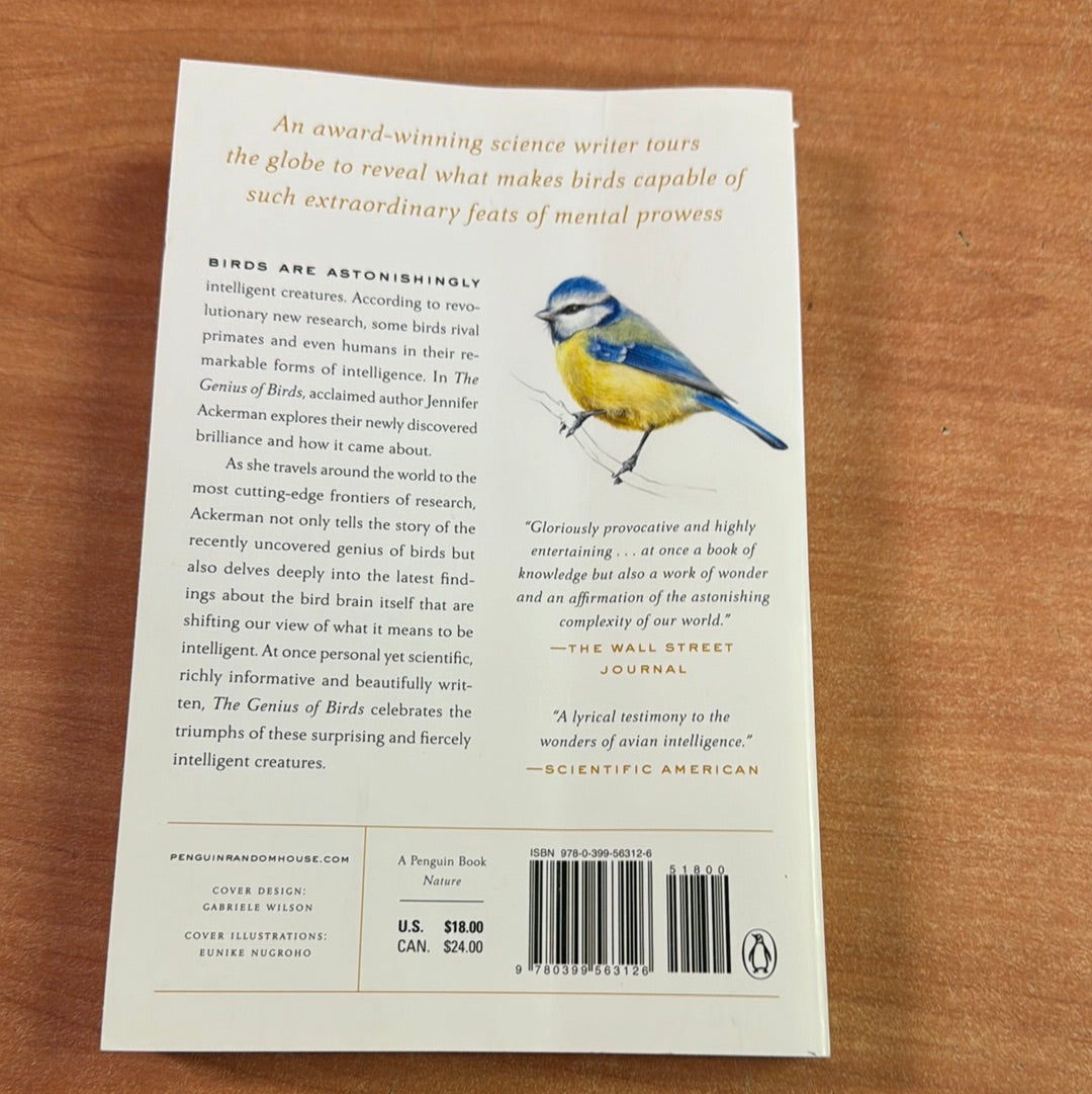 The Genius of Birds - Jennifer Ackerman