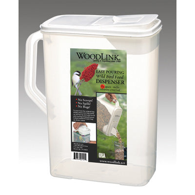 WoodLink 8 Quart Dual-Pour Seed Container (Model 25251 / SC8QT)