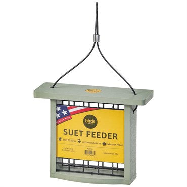 Birds Choice Suet Feeder Recycled Plastic - Sage Green (BNPBCSSSG)