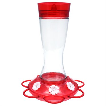 Classic Brands Garnet Glass Hummingbird Feeder - 20oz (CBL36)