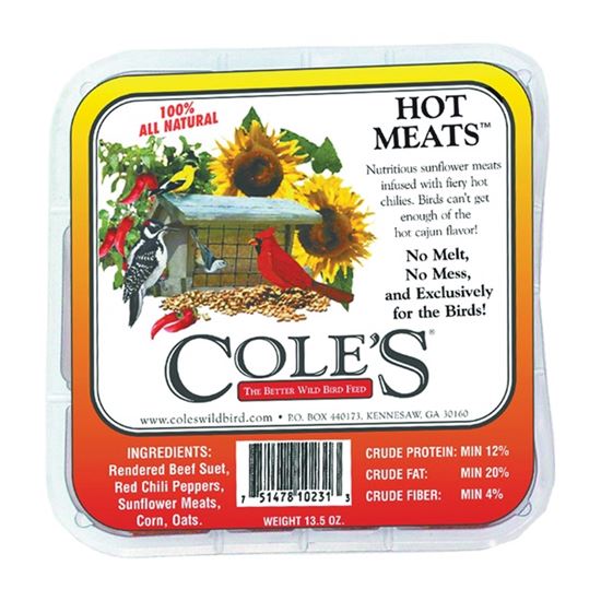 Hot Meats Suet Cake - Cole's