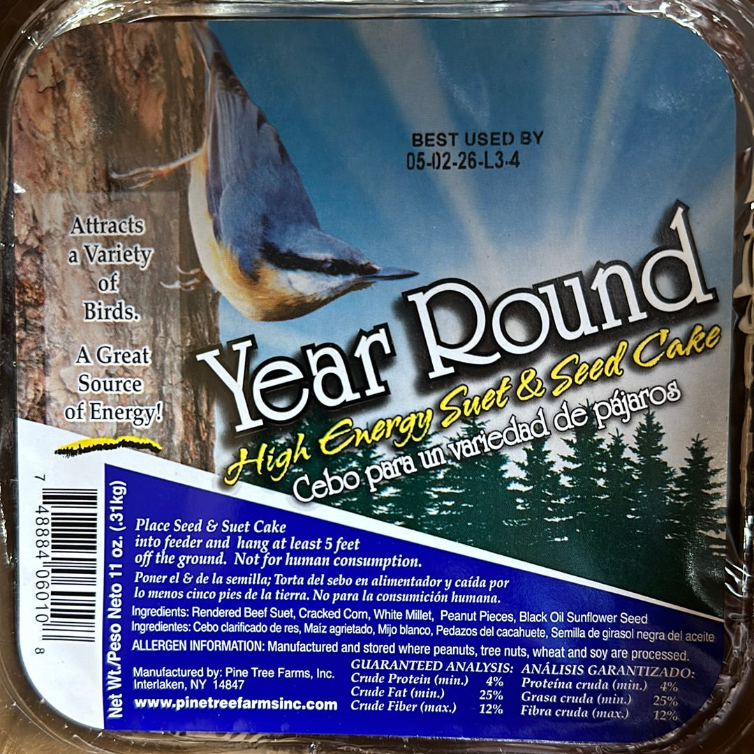 Suet Cake - Pine Tree Farms