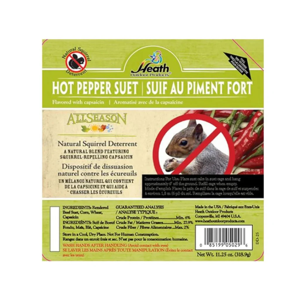 Hot Pepper High-Energy Suet (DD25)