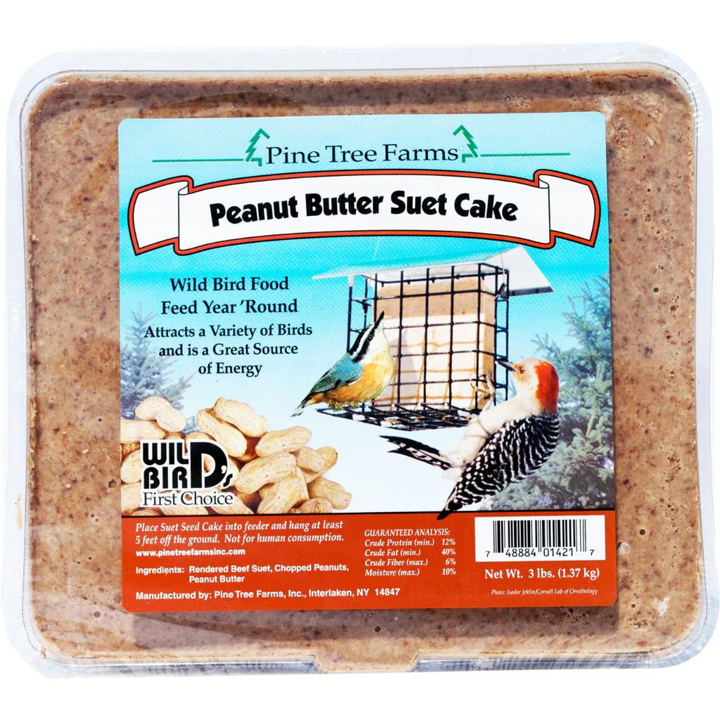 Peanut Butter Suet Cake (01421)