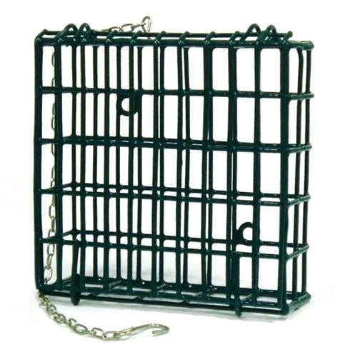 Large PTF Wire Cage Suet Cake Hanging Feeder – 91451